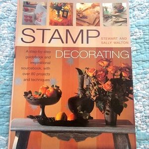 Book stamp decorating